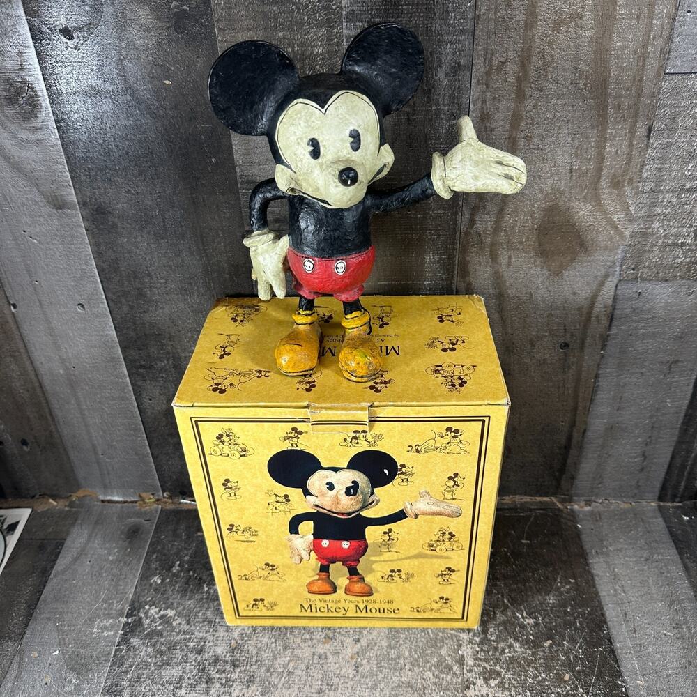 Disney Poliwogg Mickey Mouse Figurine By David Critchfield & Vic Fortunato